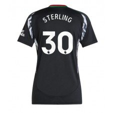 Arsenal Raheem Sterling #30 Bortedrakt Kvinner 2024-25 Kortermet